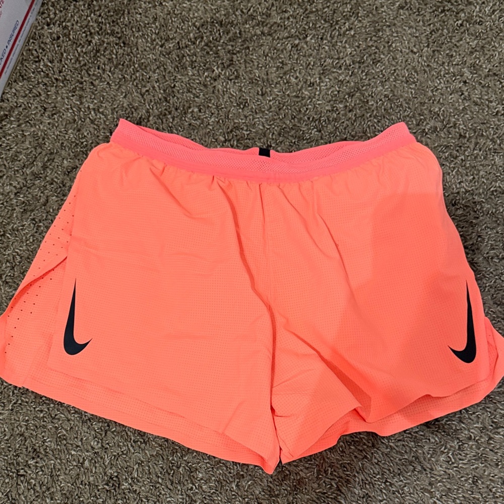 Nike Women's Vibrant Coral Athletic Shorts